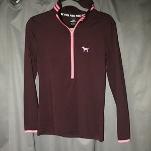 PINK VS Women’s Ultimate Half Zip Pullover size S